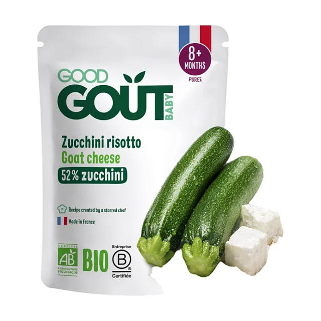 GOOD GOUT Cuketové rizoto s kozím sýrem BIO 190 g