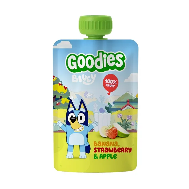 Goodies Bluey Banán, jahoda a jablko kapsička 100 g