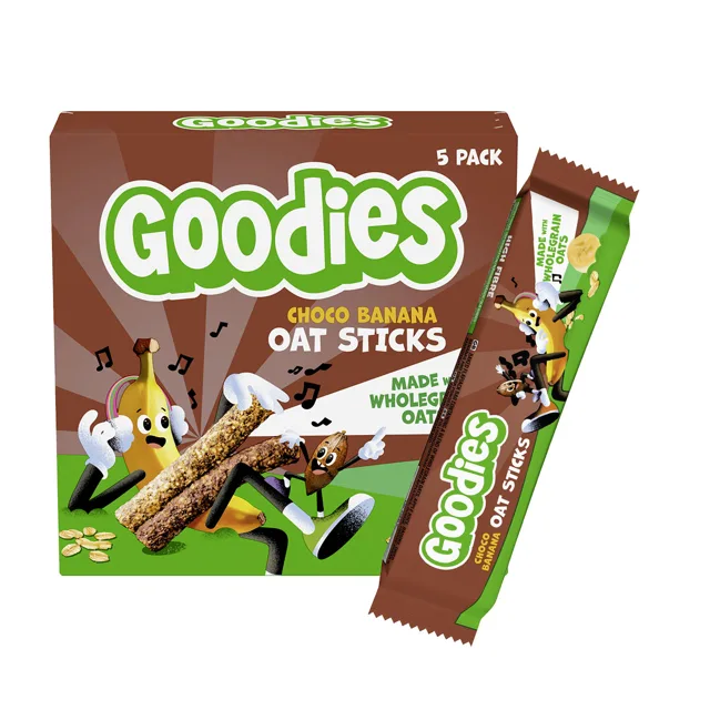 Goodies Ovesné tyčinky Kakao a banán 5x23 g