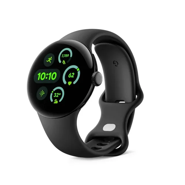 Google Pixel Watch LTE 41 mm – Matte Black / Obsidian Active Band
