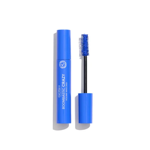GOSH COPENHAGEN Boombastic Crazy Mascara objemová řasenka - 002 Crazy Blue 13 ml