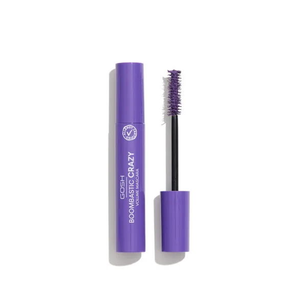 GOSH COPENHAGEN Boombastic Crazy Mascara objemová řasenka - 006 True Violet 13 ml
