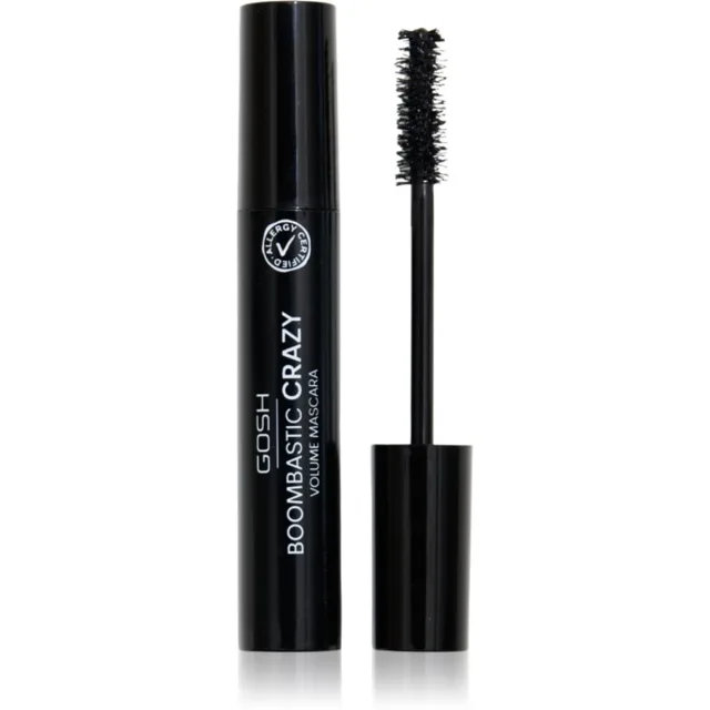 GOSH COPENHAGEN Boombastic řasenka pro objem a natočení řas odstín 001 Black 13 ml