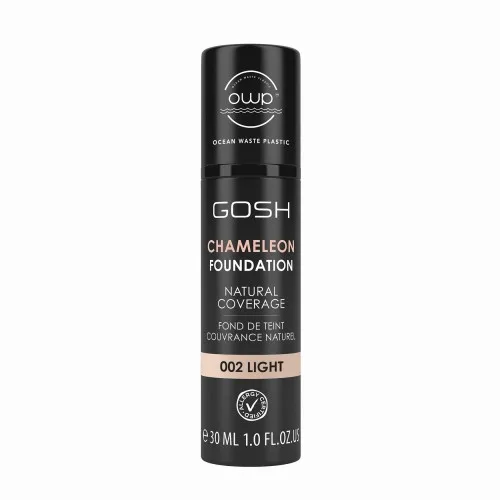 GOSH COPENHAGEN Chameleon Foundation lehký tónující make-up - 002Light 30 ml