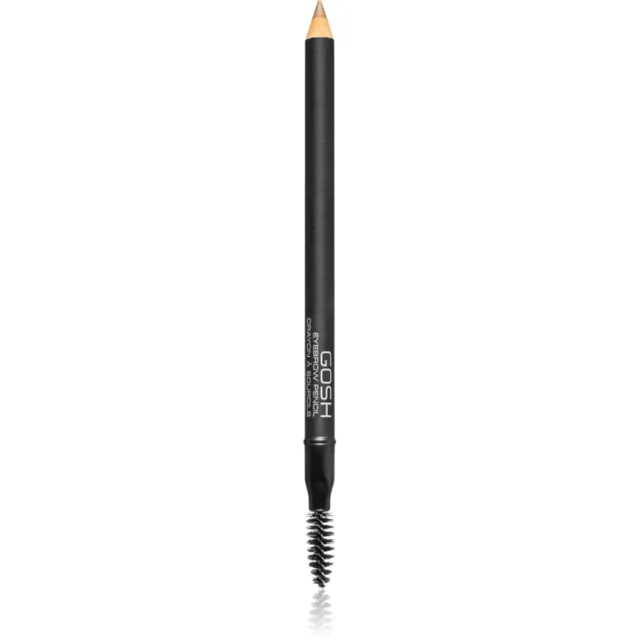 GOSH COPENHAGEN Eyebrow tužka na obočí s kartáčkem odstín 01 Brown 1.2 g