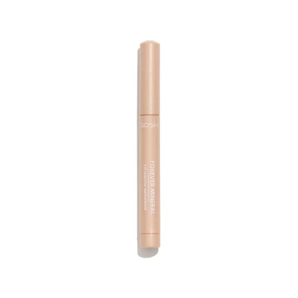 GOSH COPENHAGEN Forever Mineral Eyeshadow Waterproof minerální voděodolné stíny v tužce - Beige 1,4 g