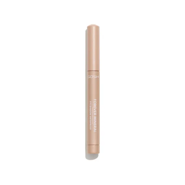 GOSH COPENHAGEN Forever Mineral Eyeshadow Waterproof minerální voděodolné stíny v tužce - Golden Brown 1,4 g