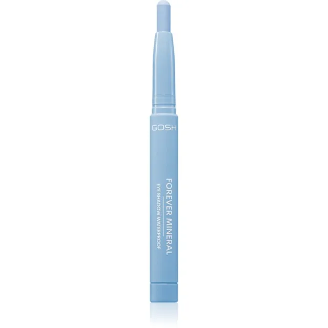 GOSH COPENHAGEN Forever Mineral Matte dlouhotrvající oční stíny v tužce odstín 020 Matt Blue 1.4 g