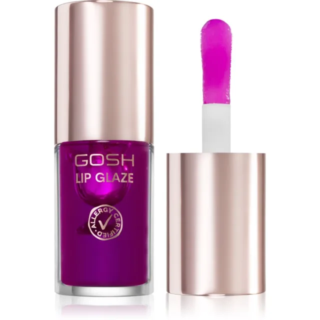 GOSH COPENHAGEN Lip Glaze lesk na rty odstín 002 Wild Berry 5.5 ml