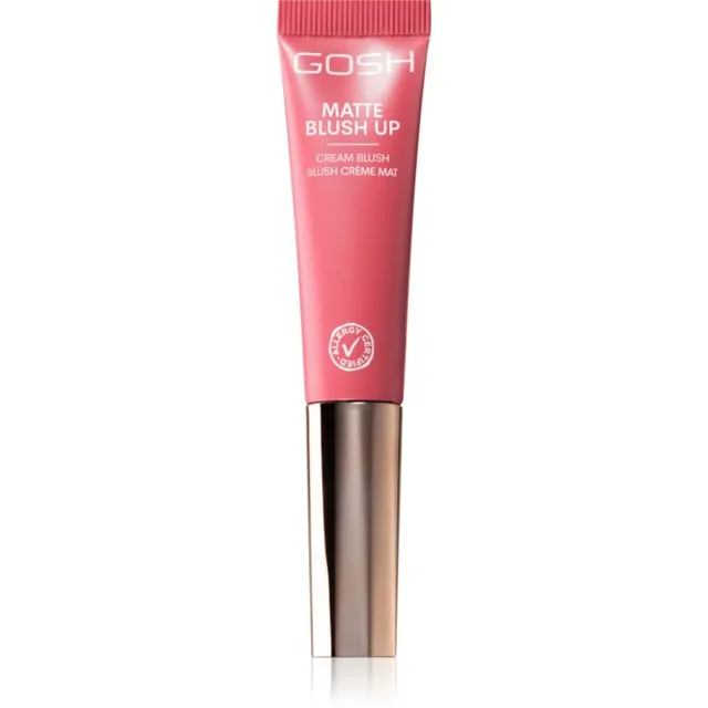 GOSH COPENHAGEN Matte Blush Up tekutá tvářenka s matným efektem odstín 003 Cherry Berry 14 ml