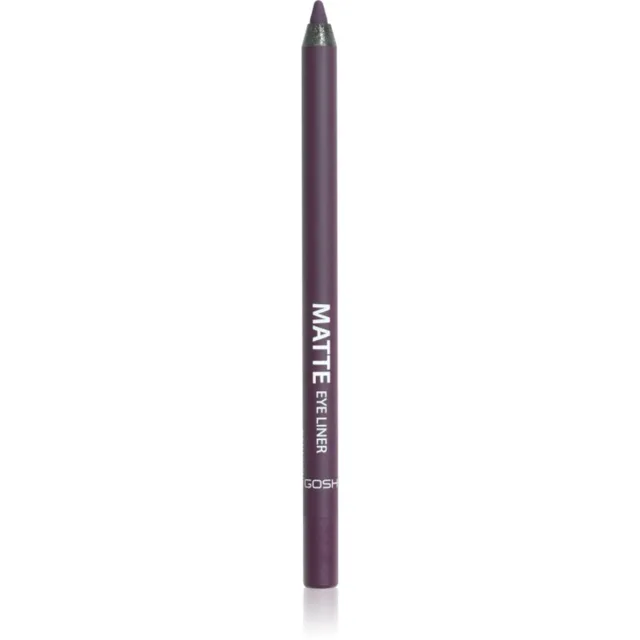 GOSH COPENHAGEN Matte Eye Liner tužka na oči s matným efektem odstín 019 Dusty Violet 1.2 g