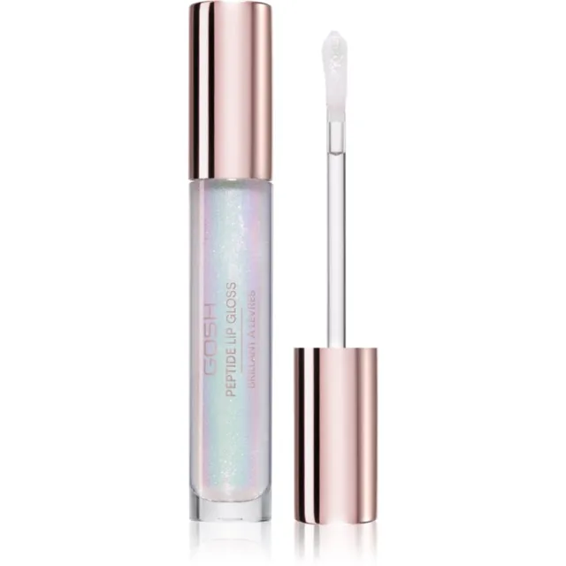 GOSH COPENHAGEN Peptide Lip Gloss lesk na rty s peptidy odstín 001 Diamond 7 ml