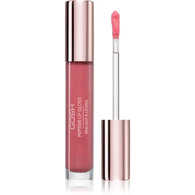 GOSH COPENHAGEN Peptide Lip Gloss lesk na rty s peptidy odstín 011 Antique 7 ml