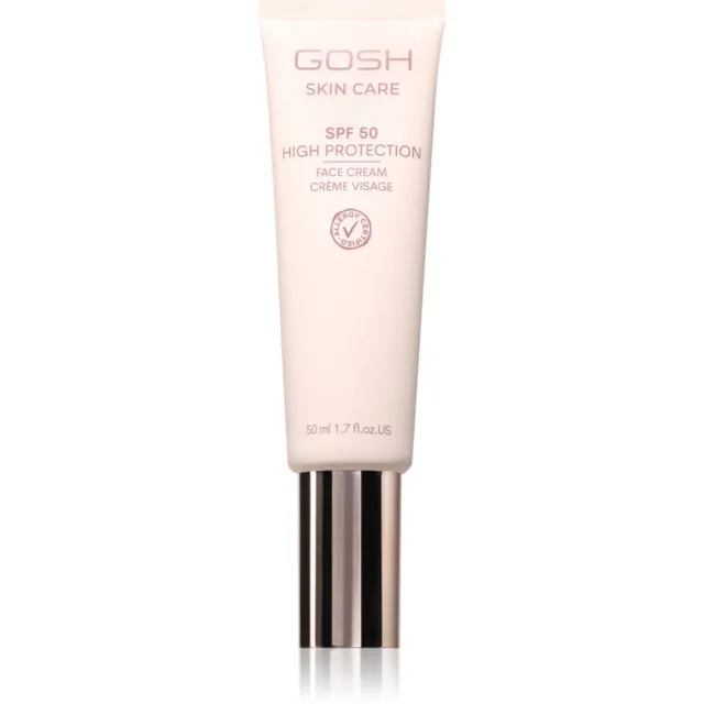 GOSH COPENHAGEN Skin Care SPF50 ochranný krém pro suchou a citlivou pleť SPF 50 50 ml