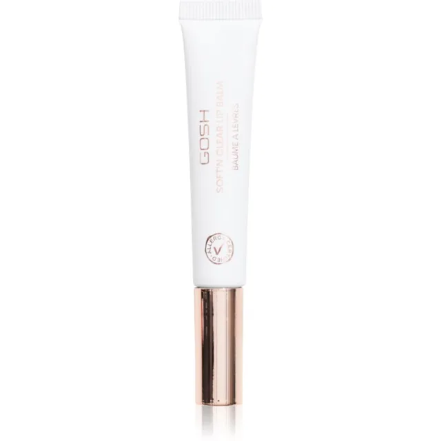 GOSH COPENHAGEN Soft'n Clear Lip Balm vyživující lesk na rty odstín 001 Glaze 8 ml