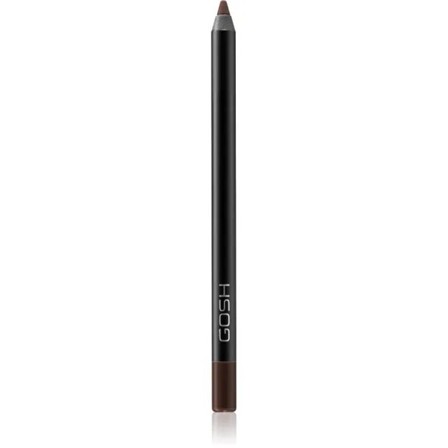 GOSH COPENHAGEN Velvet Touch dlouhotrvající tužka na oči odstín Truly Brown 1.2 g