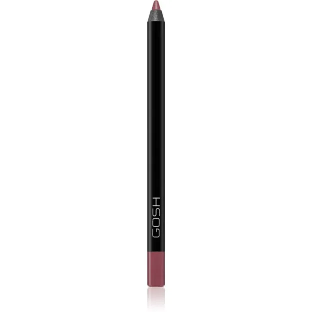 GOSH COPENHAGEN Velvet Touch voděodolná tužka na rty odstín 009 Rose 1.2 g