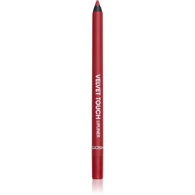 GOSH COPENHAGEN Velvet Touch voděodolná tužka na rty odstín 015 Cherry 1.2 g