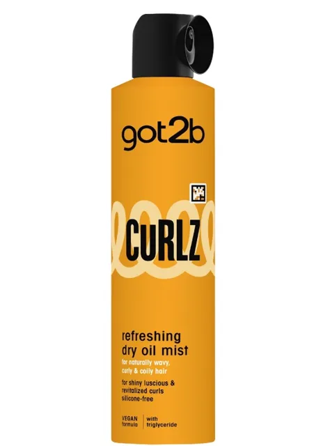 got2b Osvěžující suchá olejová mlha Curlz 200 ml