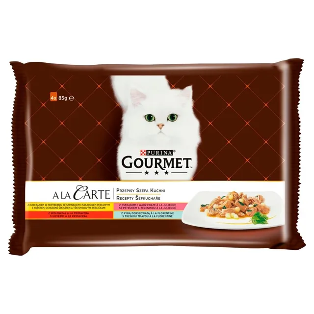 GOURMET  A la Carte Výběr šéfkuchaře 4x85g