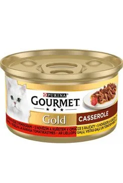 Gourmet Gold Konz. Kočka Pašt.hov.a Kuře V Rajč.om.85g