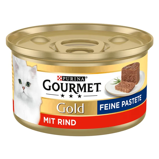 Gourmet Gold konzervy paštika 12 x 85 g - hovězí