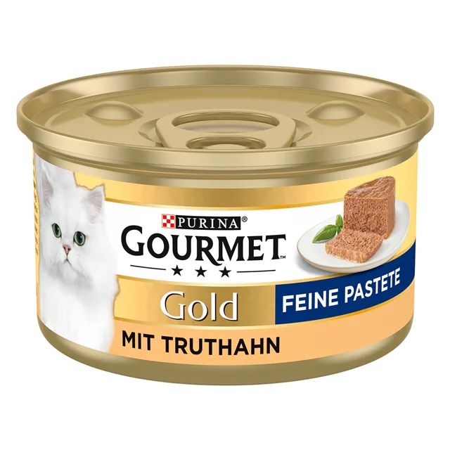 Gourmet Gold konzervy paštika 48 x 85 g - krůta