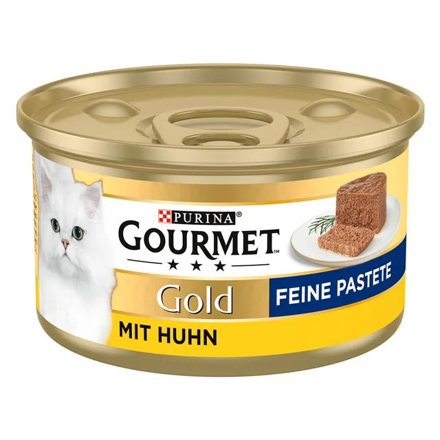 Gourmet Gold konzervy paštika 48 x 85 g - kuře