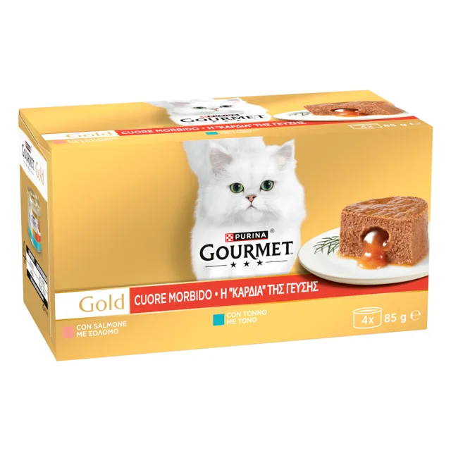 Gourmet Gold Melting Core 16 x 85 g výhodné balení - 16 x 85 g