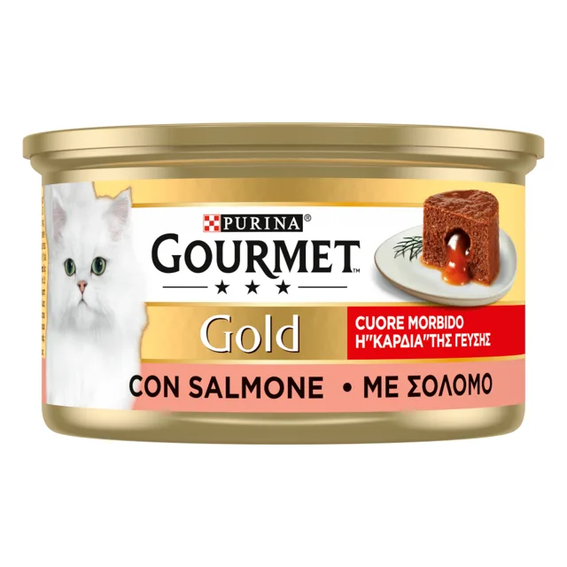Gourmet Gold Melting Core 24 x 85 g výhodné balení - losos