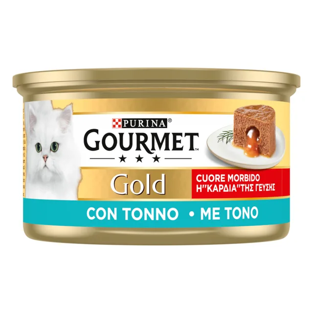 Gourmet Gold Melting Core 24 x 85 g výhodné balení - tuňák