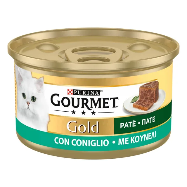 Gourmet Gold Mousse konzervy 24 x 85 g - králík