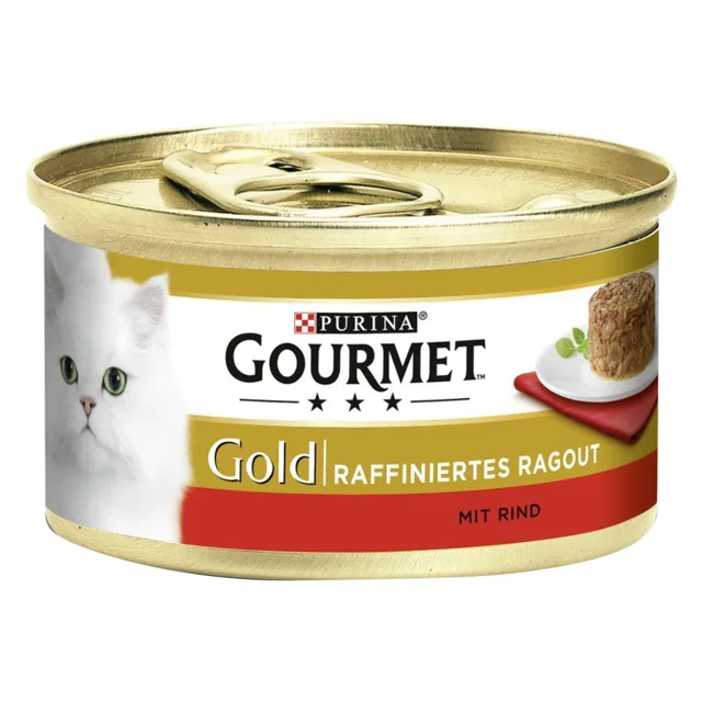 Gourmet Gold Raffiniertes Ragout 24 x 85 g - Kuřecí variace