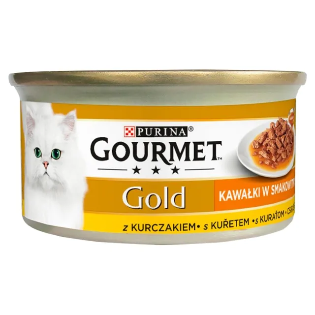 GOURMET Gold Sauce kuřecí kousky v omáčce 85 g