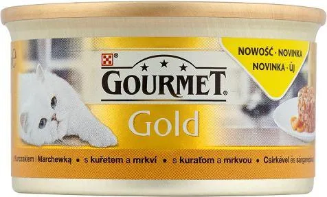 GOURMET Gold Savoury Cake s Kuřecím a mrkví 85 g
