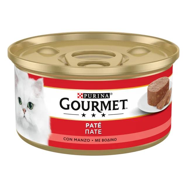Gourmet konzervy 24 x 195 g - Paté - hovězí