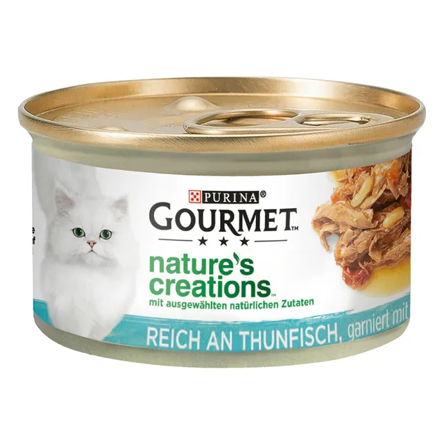 Gourmet Nature's Creations Grilled konzervy 12 x 85 g - krocan, špenát