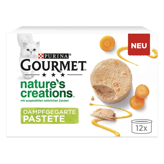 Gourmet Nature's Creations konzervy paštika 12 x 85g - kuře, mrkev