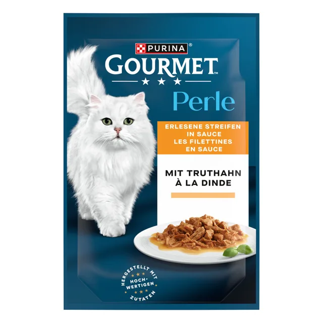Gourmet Perle kapsičky 26 x 85 g - krocan