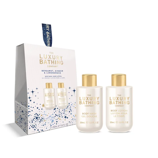 Grace Cole Dárková mini sada Bergamot, Zázvor & Lemongrass 2 ks