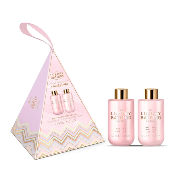 Grace Cole Dárková mini sada péče o tělo Pomeranč & Ylang Ylang 2 ks