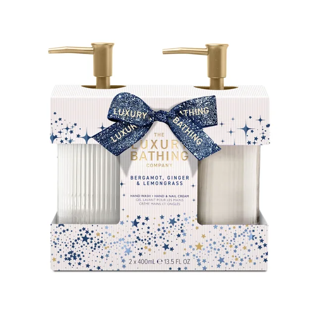Grace Cole Dárková sada péče o ruce Bergamot, Zázvor & Lemongrass 2 ks
