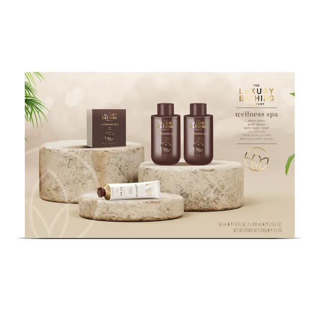 Grace Cole Dárková sada péče o tělo Wellness Spa 4 ks
