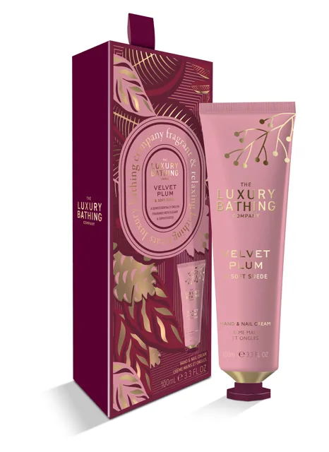 Grace Cole Krém na ruce Velvet Plum & Soft Suede 100 ml