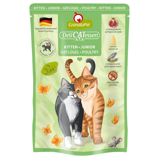 GranataPet DeliCatessen 12 x 85 g - Kitten: drůbeží