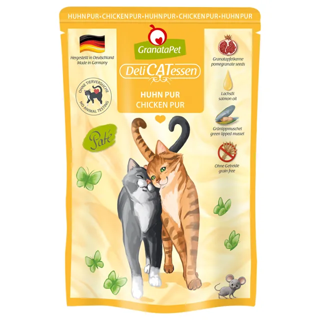 GranataPet DeliCatessen 24 x 85 g - Kuřecí PUR