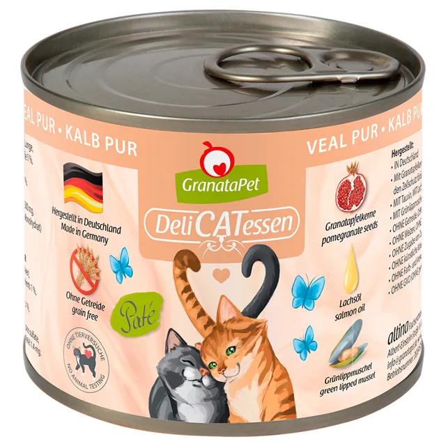 GranataPet DeliCatessen 6 x 200 g - tuňák a kachna