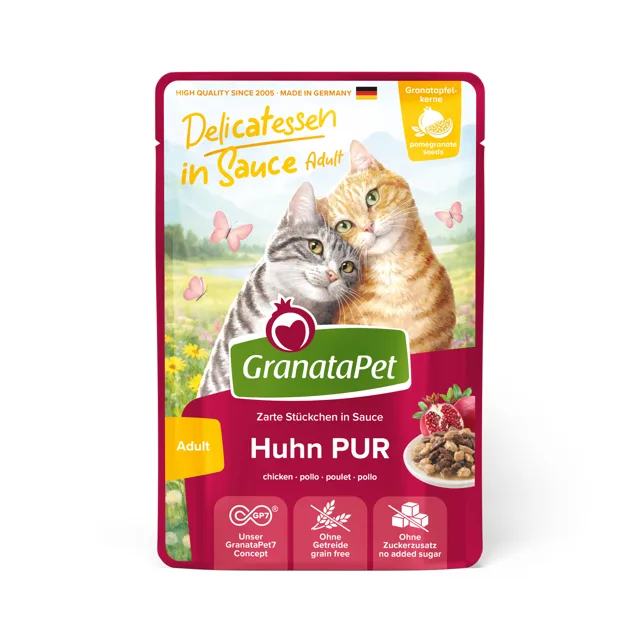GranataPet Delicatessen v omáčce 24 x 100 g výhodné balení - mix (3 varianty)