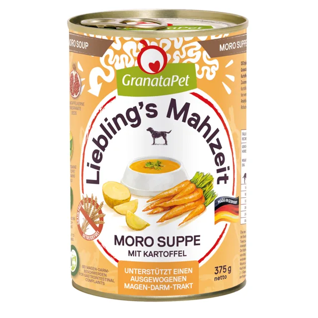 GranataPet Liebeling's Mahlzeit Moro Soup 6 x 375 g - 6 x 375 g