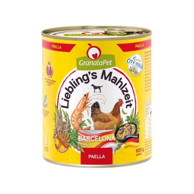 Granatapet Liebling's Mahlzeit City Tour 6 x 800 g - Londýn (Fish & Chips)